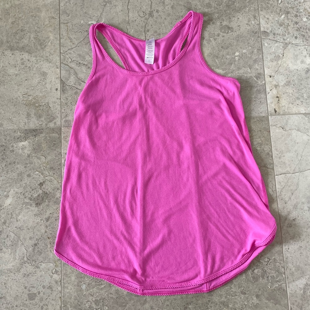 Ivivva Pink Tank Top Size 12 (Girl)